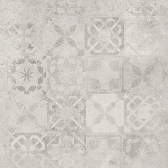 Плитка підлогова Softcement White Decor Patchwork POL 59,7x59,7x0,8 код 8068 Cerrad (5903313318068)