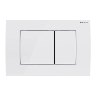 Geberit Delta 30 Клавіша змиву, білий глянець (115.137.11.1)