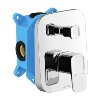 Смеситель скрытого монтажа ванна/душ для R-box Ravak 10° (X070070) фото 1 Aquada.com.ua