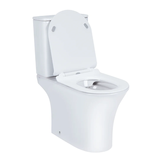 Qtap Presto Унитаз-компакт безободковый, белый (QT24221217AW)