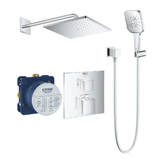Комплект для душа Grohe Grohtherm Smartcontrol з Rainshower Mono 310 Cube, хром (UA26405SC0)
