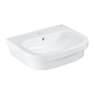 Раковина накладная на столешницу Grohe Euro Ceramic 59,6 х 48,3 см (39337000) фото 1 Aquada.com.ua