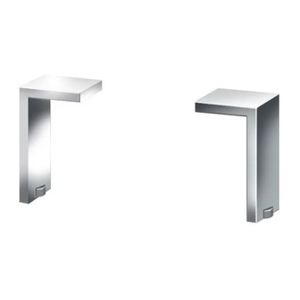 DURAVIT L-CUBE ножки для тумбы, 2 шт., хром (UV999300000) фото 1 Aquada.com.ua