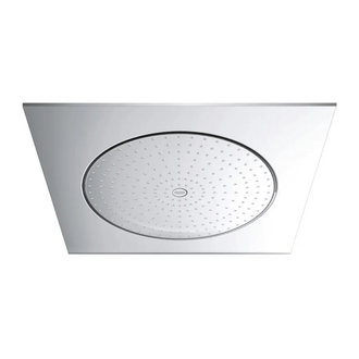 Верхний душ Grohe F-Series 20 508х580 мм (27286000) фото 1 Aquada.com.ua