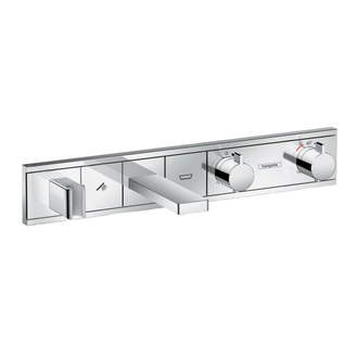 Термостат для ванни Hansgrohe RainSelect прихованого монтажу на 2 клавіші, хром (15359000)