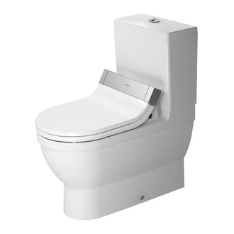 Унитаз Duravit Starck 3 + бачок (с сиденьем SensoWash Slim) (2141590000+0920100005+610001002000300) фото 1 Aquada.com.ua