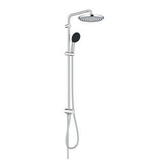 Grohe Vitalio Start душевая система, хром-чёрный (CV034564)