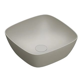 Раковина накладная на столешницу Catalano Green Lux / Colori 40 х 40 см Satin cement (140APGRLXCS) фото 1 Aquada.com.ua