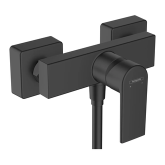 Смеситель для душа Hansgrohe Vernis Shape (цвет - чёрный матовый) (71650670) фото 1 Aquada.com.ua