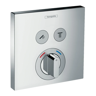 HANSGROHE Смеситель  для 2 потребителей, скрыт. монтаж ShowerSelect (15768000) фото 1 Aquada.com.ua