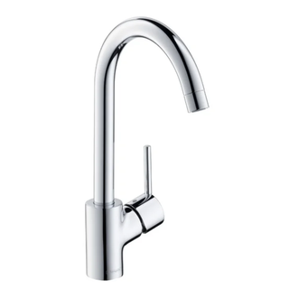 Смеситель для кухни, однорычажный Hansgrohe Talis S2 Variarc (цвет - хром) (14870000) фото 1 Aquada.com.ua