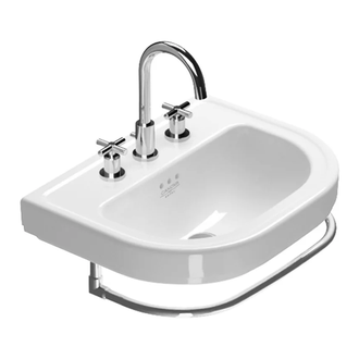 Полотенцедержатель для подвесной раковины Catalano Canova Royal 42 см, хром (5P56CV00) фото 1 Aquada.com.ua