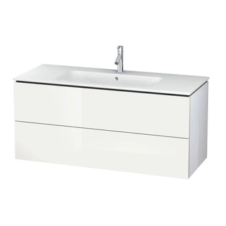 Тумба Duravit L-Cube 1220 х 550 мм + раковина Duravit ME by Starck 1230 х 490 мм (LC6243/18 + 2336120000) фото 1 Aquada.com.ua