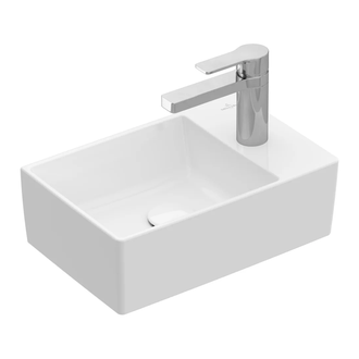 Маленькая (мини) раковина 40 х 26 см Villeroy & Boch Memento 2.0 (альпийский белый) (43234001) фото 1 Aquada.com.ua