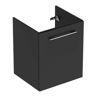 Тумба под раковину Geberit Selnova Square slim rim 53,8 см, лава матовая (501.217.00.1)