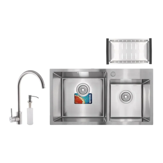 MIXXUS SET-7843D кухонна мийка, нерж. (MX0583)