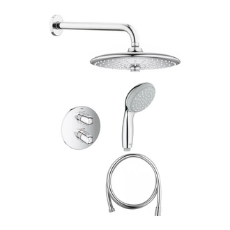 Душевая система скрытого монтажа Grohe (цвет - хром) (3461400A) фото 1 Aquada.com.ua