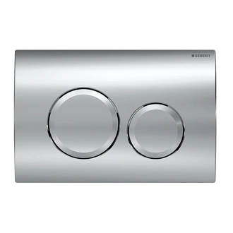 Geberit Delta 20 Клавіша змиву, глянцевий хром (115.127.21.1)