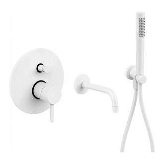 Paffoni Shower Душевая система, хром (KITLIG015BO175)