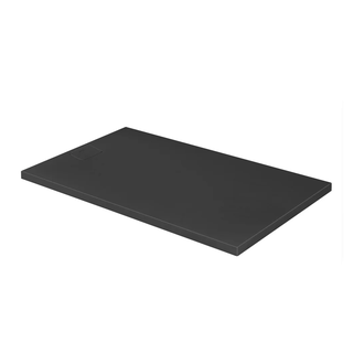 Душевой поддон 160 х 90 х 5 см Duravit Stonetto, антрацит (720218680000000) фото 1 Aquada.com.ua