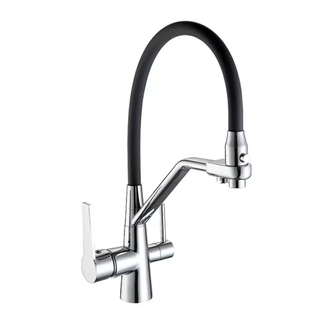 FRAP F4374-1 змішувач кухонний, хром (F4374-1)