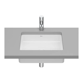 Умивальник вбудований Roca Inspira Square 45,5х35 (A327536000)
