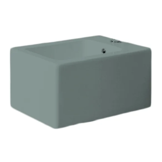 Nic-Design Біде підвісне Nic Design Cool 34х52х26 см, Cemento матовий (004243047)