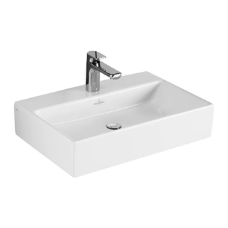 VILLEROY & BOCH Раковина накладная на столешницу Villeroy Boch Memento 60х42 см (513561R1) фото 1 Aquada.com.ua