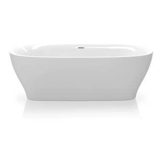 Ванна акриловая отдельностоящая Knief Dream 180 х 80 см со сливом-переливом (0100-251) фото 1 Aquada.com.ua