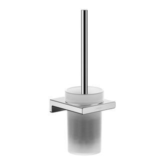Ёршик подвесной Hansgrohe AddStoris, хром/стекло матовое (41752000) фото 1 Aquada.com.ua