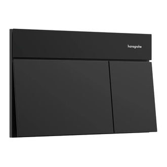Hansgrohe iFrame Element E Кнопка змиву, матовий чорний (66003670)