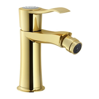 SI98119/1GDP Змішувач для біде з донним клапаном ROYAL GOLD Nobili ІТАЛІЯ (SI98119/1GDP)