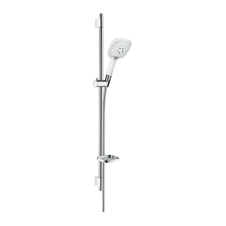 Душевой набор Hansgrohe Raindance Select E (цвет - хром/белый) (27857400) фото 1 Aquada.com.ua