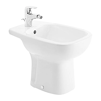 Биде напольное Duravit D-code 54х35 см (22381000002) фото 1 Aquada.com.ua