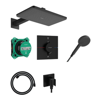 Hansgrohe Raindance Alive Q Душ прихов. монтажу, чорний мат (24620670)