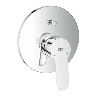 GROHE Смеситель для ванны, однорычажный, встраиваемый BauEdge  (29079000) фото 1 Aquada.com.ua