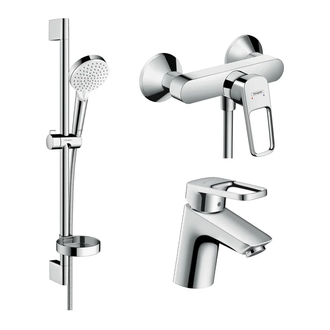 HANSGROHE Набор смесителей для душа, умывальник Logis Loop  70 (1052019) фото 1 Aquada.com.ua