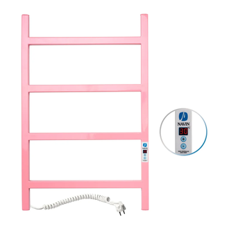 Navin Рушникосушарка Nordic 500х800 Pink Digital, ліва, рожева (з таймером) 10-941152-5080