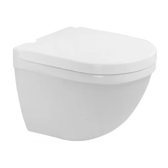 Унитаз подвесной Duravit Starck 3 с сиденьем для унитаза с микролифтом Soft Close (2527090000+0063890000) фото 1 Aquada.com.ua