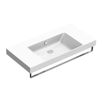 Раковина подвесная Catalano New Zero 100 х 50 см (110ZEUP00) фото 1 Aquada.com.ua