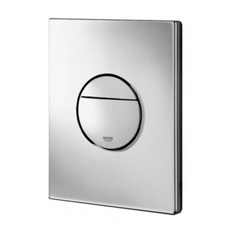 GROHE Накладна панель змиву для унітазу, матовий хром Nova Cosmopolitan  (38765P00) (38765P00) фото 1 Aquada.com.ua