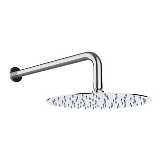 Верхній душ із кронштейном GRB Hydro INOX, хром (05028301)