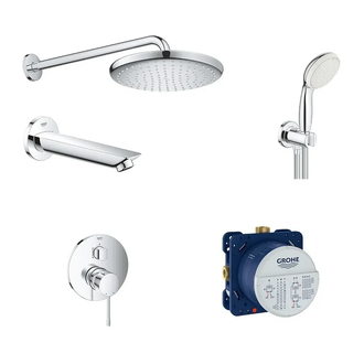 Душова система прихованого монтажу Grohe Essence c Tempesta 250 (26416SC5)