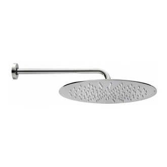 Душова лійка Bossini TETIS D300 з кронштейном 21, хром (H19872H00030009)