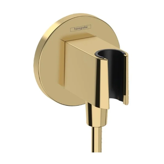 Шлангове підключення Hansgrohe FixFit Porter S з тримачем, Polished Gold Optic (26888990)