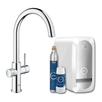 Змішувач для кухні Grohe Blue Home, хром (31455000)