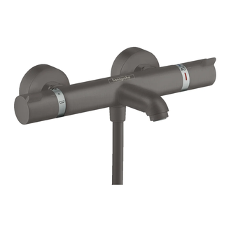 Термостат для ванны Hansgrohe Ecostat Comfort (цвет - чёрный матовый хром) (13114340) фото 1 Aquada.com.ua