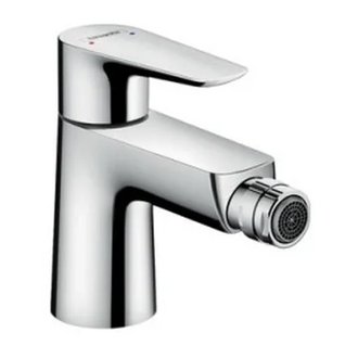 Смеситель для биде, однорычажный Hansgrohe Talis E (цвет - хром), с донным клапаном push-open (71721000) фото 1 Aquada.com.ua