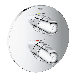 Термостат для ванны на 2 положения Grohe Grohtherm 1000 (цвет - хром) (19986000) фото 1 Aquada.com.ua