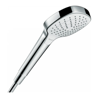 Ручний душ Hansgrohe Croma Select E Vario EcoSmart 9 л / хв, білий / хром (26813400)
